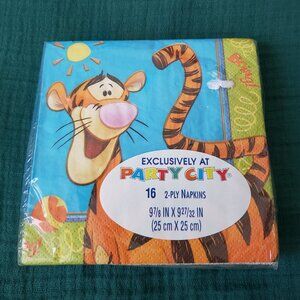 Bouncing Tigger Napkins Disney Hallmark Party Express Party City 16 Count - NIP
